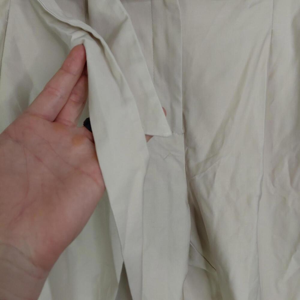 Ann Taylor Pants Womens 8 Tie Waist Tapered Paperbag Capsule Career Office Work - Picture 4 of 9